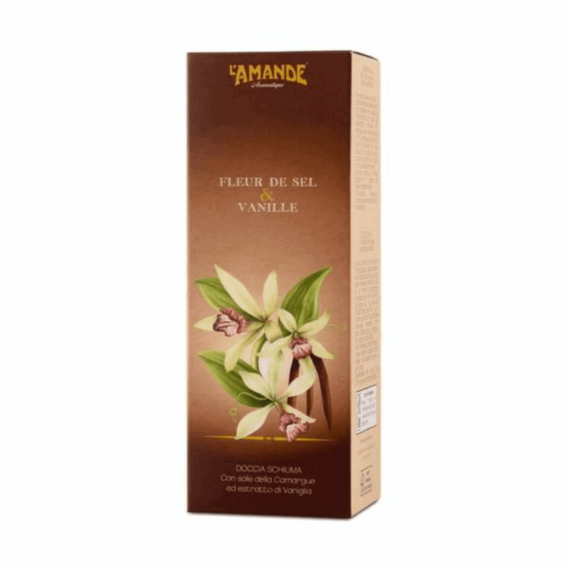 L'amande Doccia schiuma Fleur de Sel & Vanille Nuovo