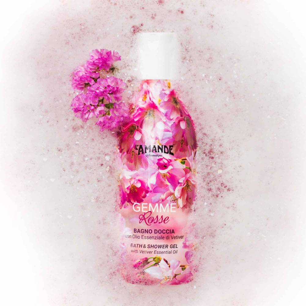 L'amande Bagno doccia Gemme rosse ACQUISTA ORA