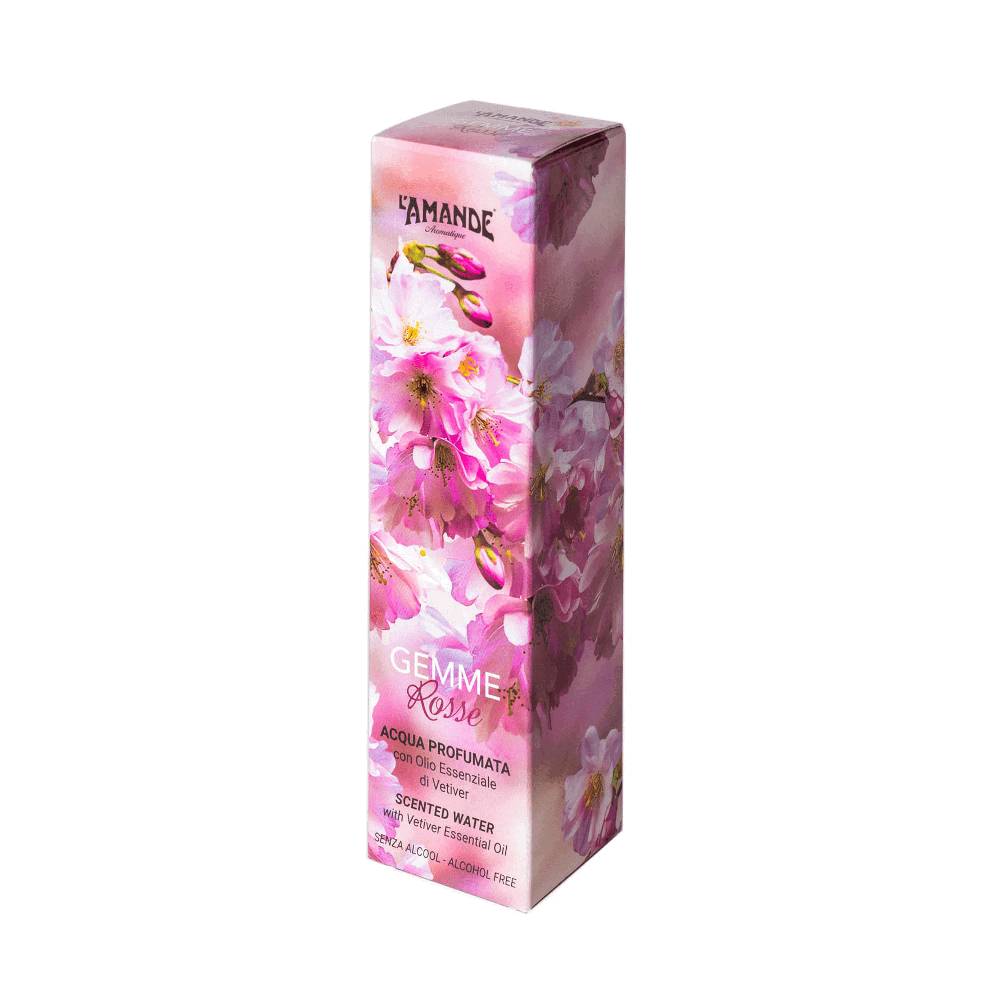 L'amande Acqua profumata Gemme rosse Promozione Limitata