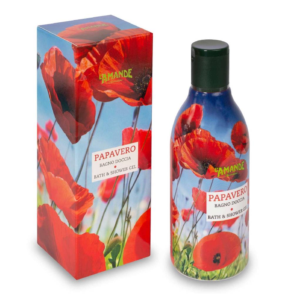 L'amande Bagno doccia Papavero Italia
