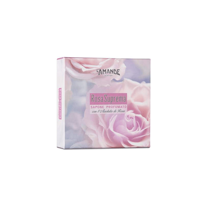 L'amande Sapone profumato Rosa suprema Nuovo