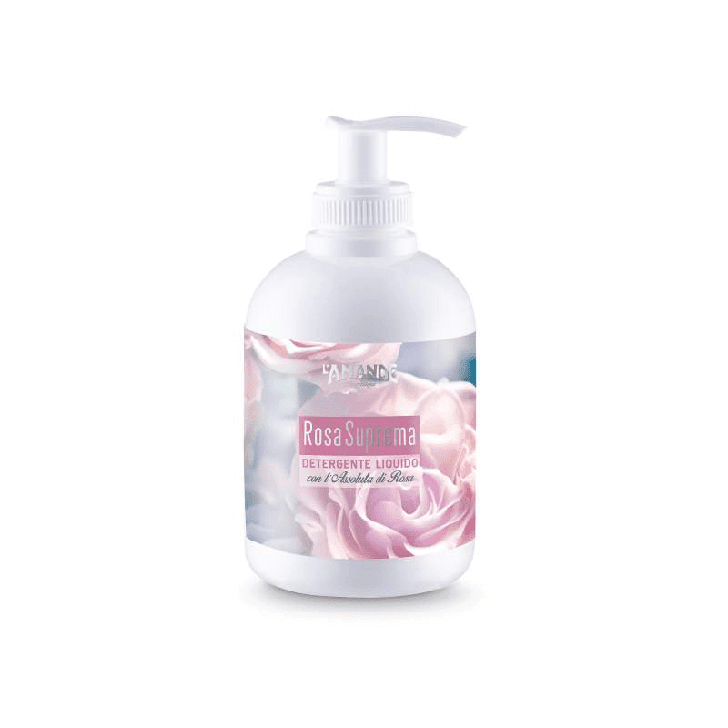 L'amande Detergente liquido Rosa suprema Spedizione Gratuita