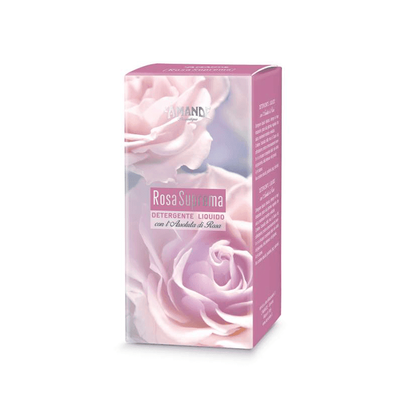L'amande Detergente liquido Rosa suprema Spedizione Gratuita