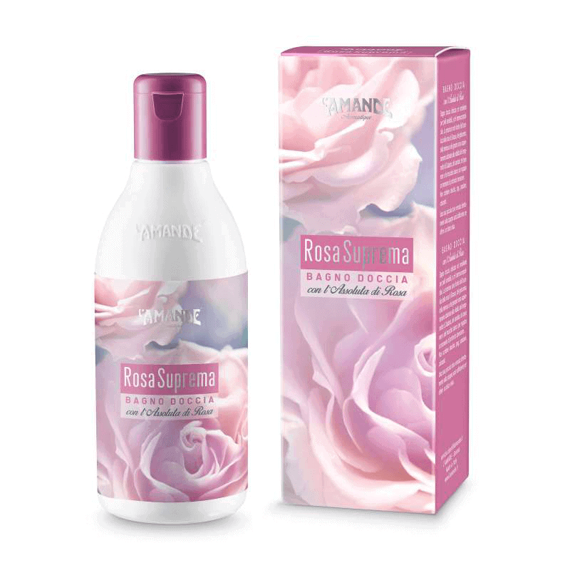 L'amande Bagno doccia in boite Rosa suprema Soddisfazione Garantita