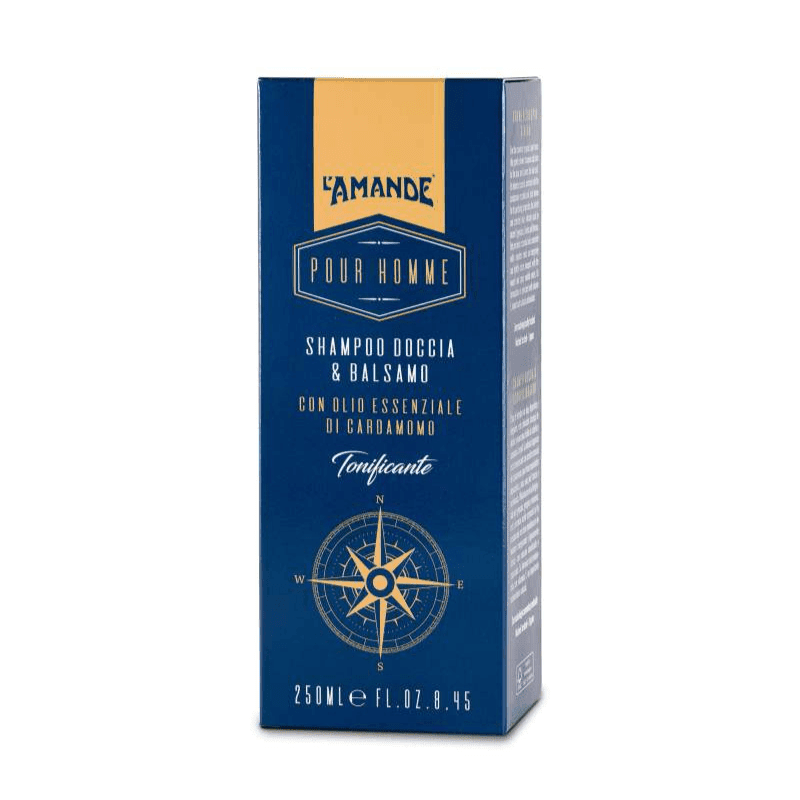 L'amande Shampoo doccia e balsamo Pour Homme Saldi