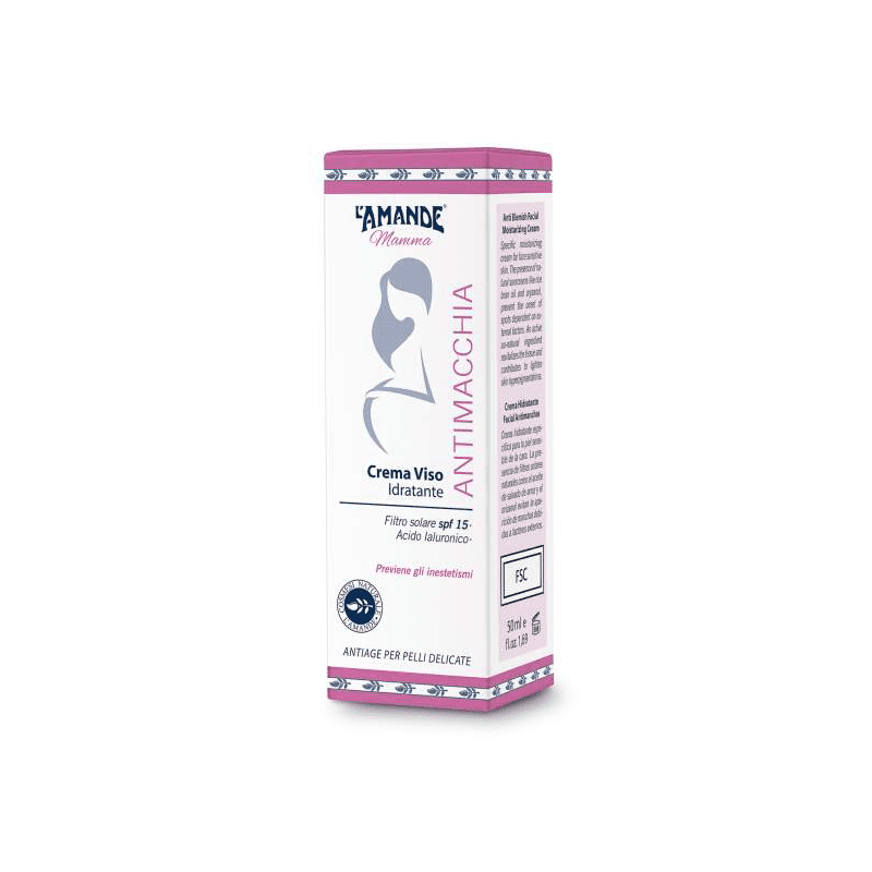 L'amande Crema viso antimacchia Mamma Soddisfazione Garantita
