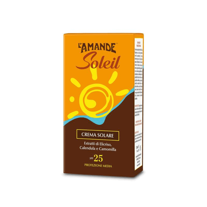 L'amande Crema solare protezione media SPF 25 Soleil Fino Al -60%