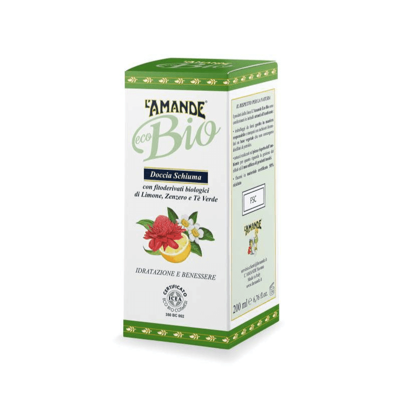 L'amande Doccia schiuma Eco bio Liquidazione
