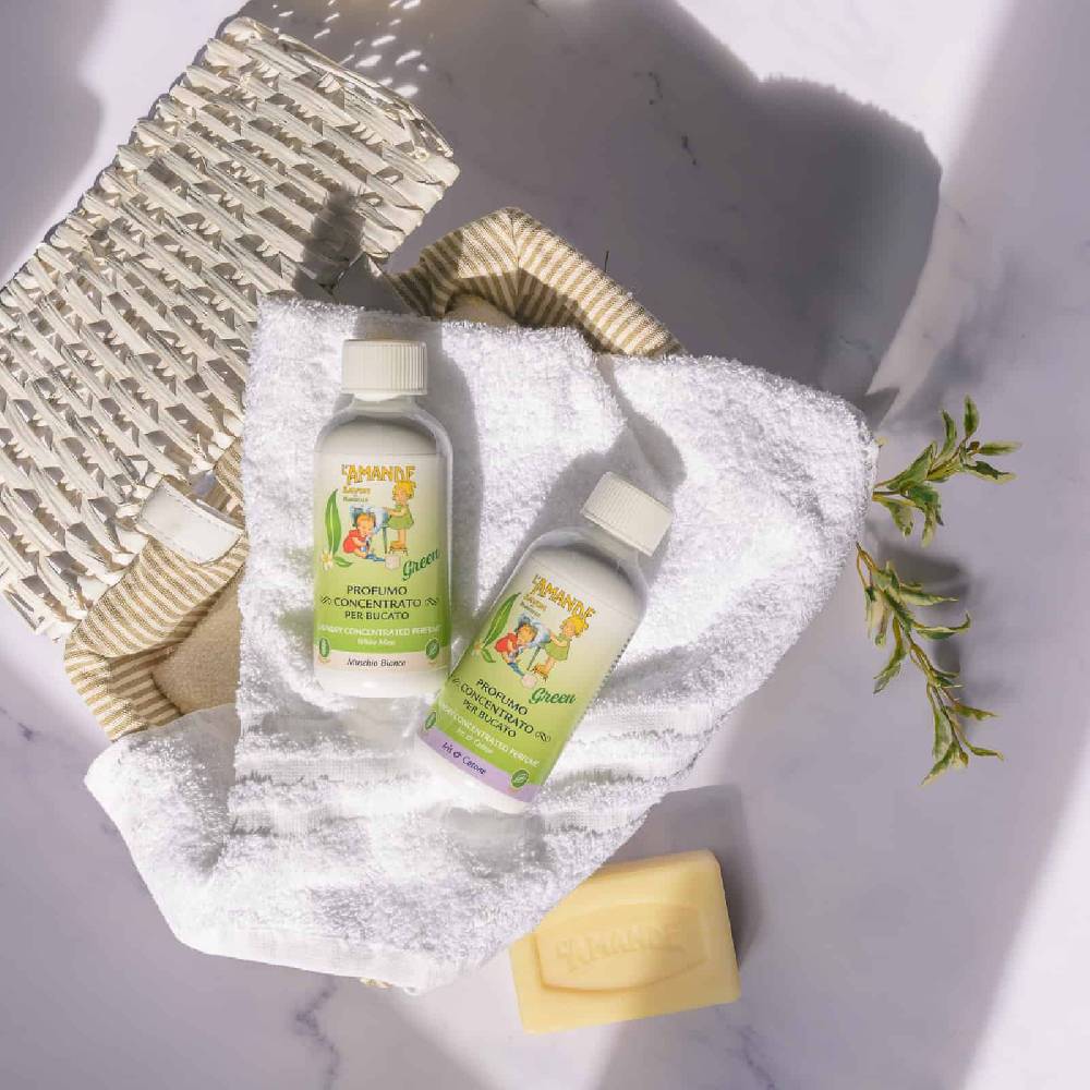 L'amande Profumo concentrato per bucato iris e cotone Saldi Di Fabbrica