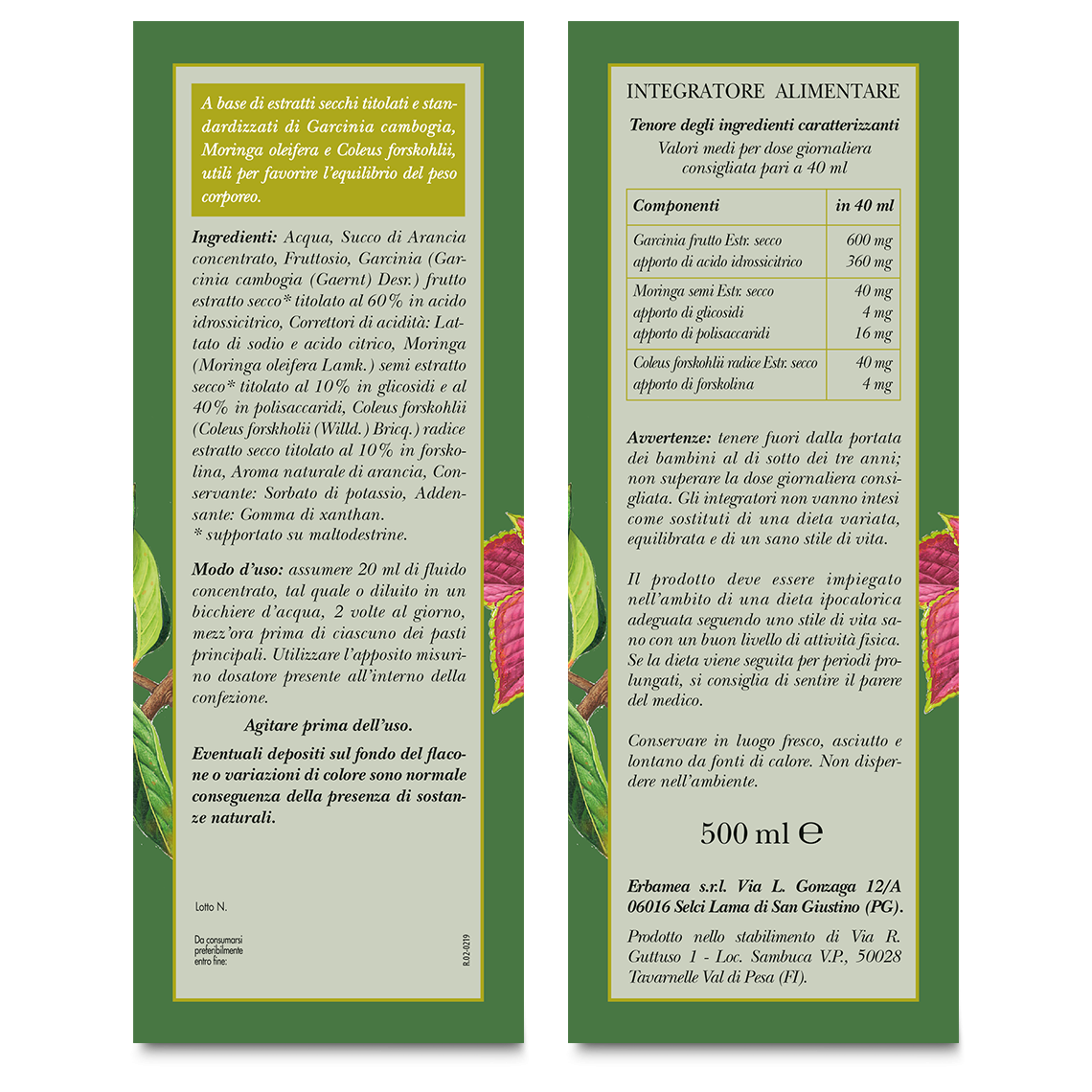 L'erbolario Fluido Concentrato Garcinia Plus Economico
