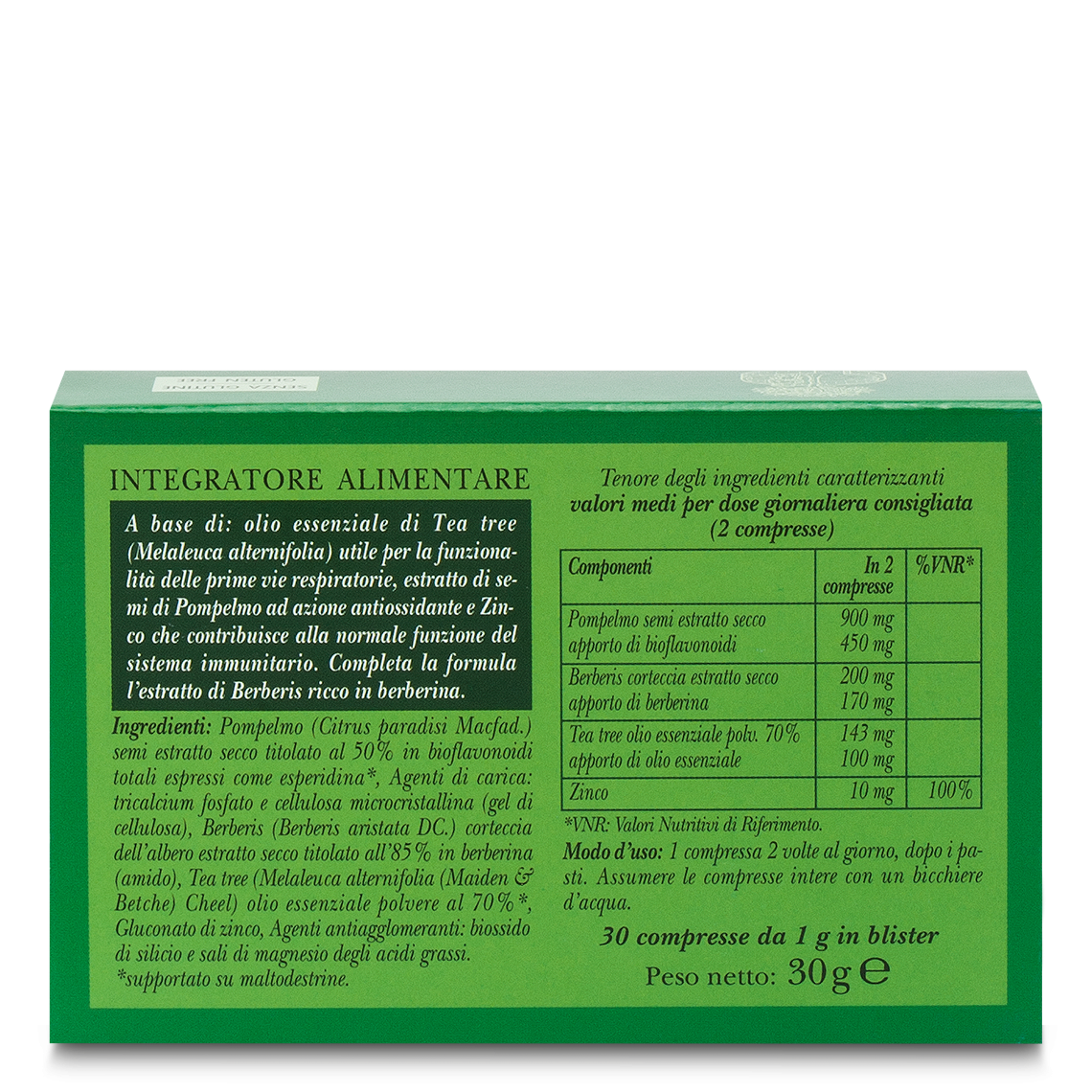 L'erbolario Integratore Tea Tree Offerta Giorno del Papà