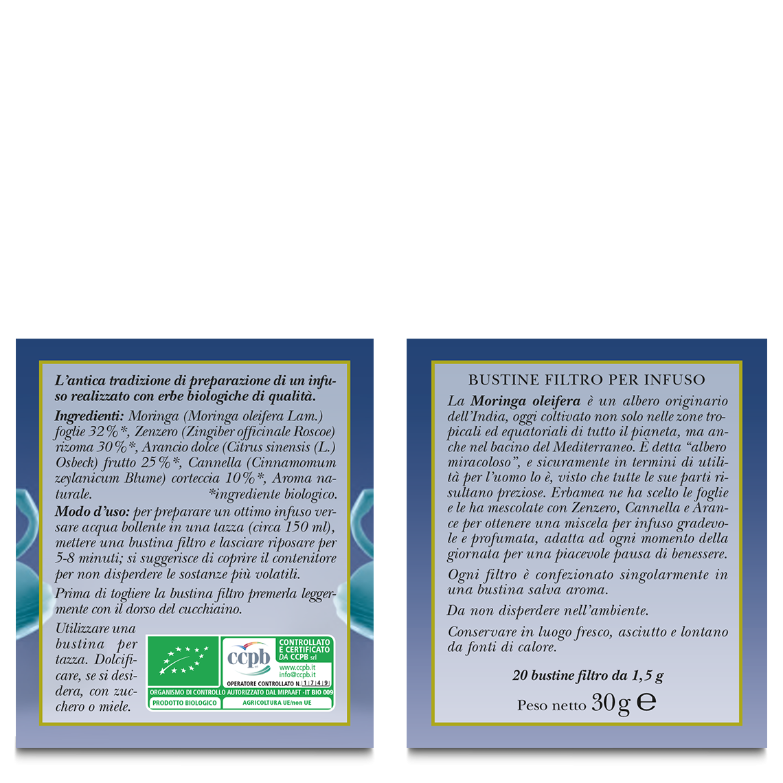 L'erbolario Infuso Moringa e Zenzero Comprane uno, ottenene uno gratis