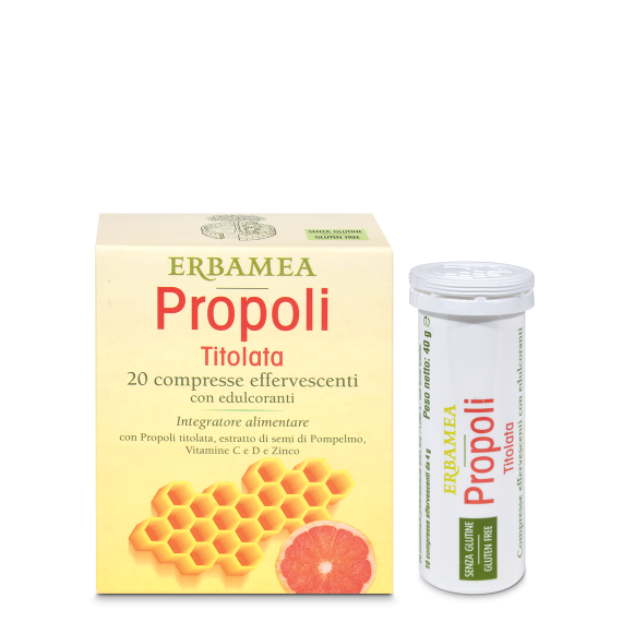L'erbolario Compresse effervescenti Propoli Titolata