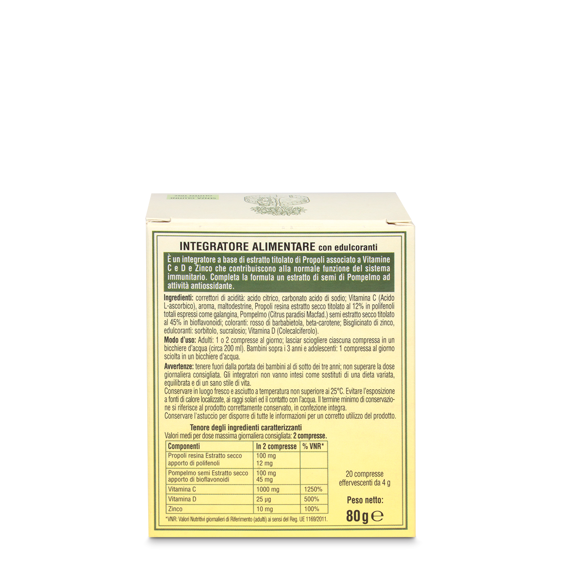 L'erbolario Compresse effervescenti Propoli Titolata Fino al 50% di sconto