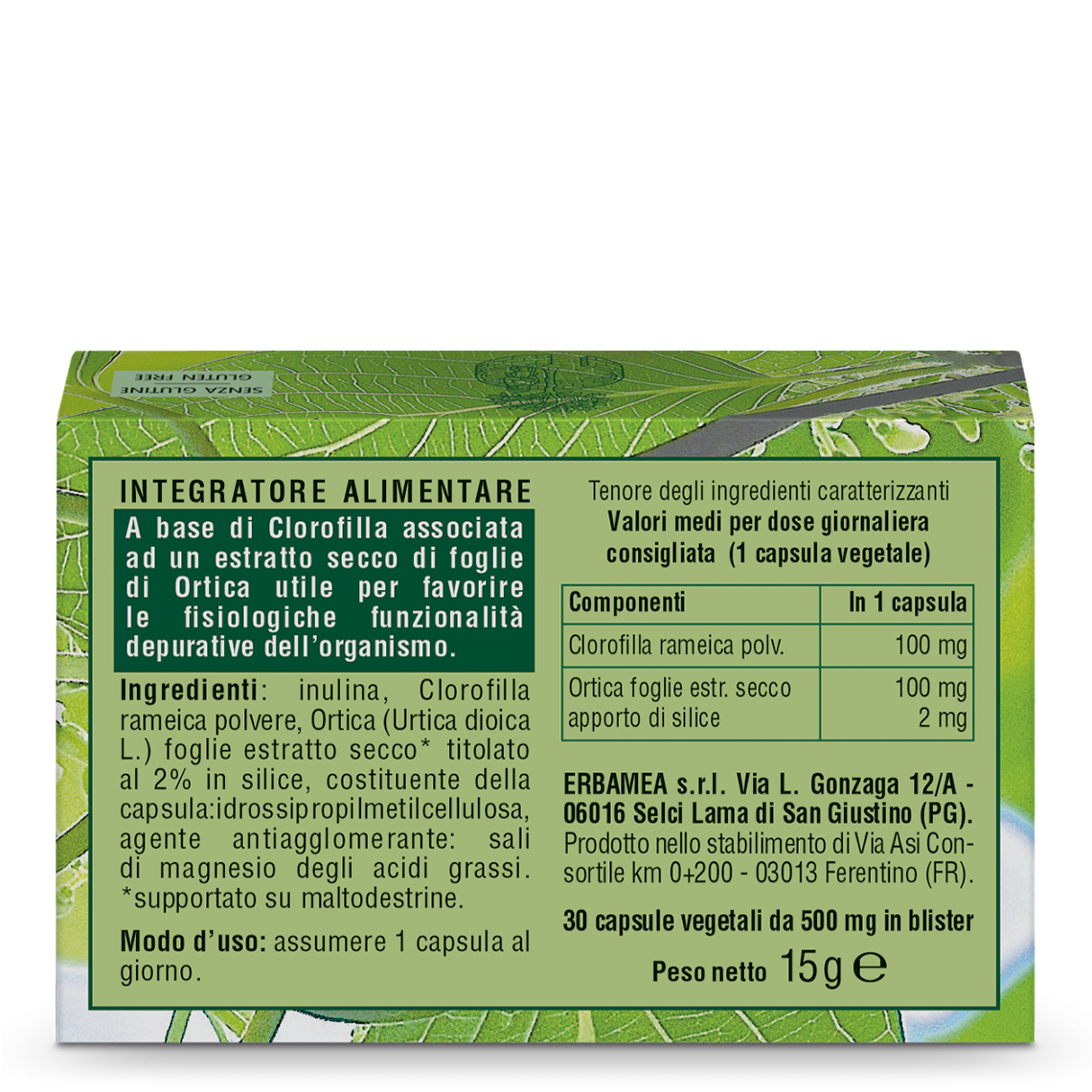 L'erbolario Integratore Clorofilla Fino al 55% di sconto