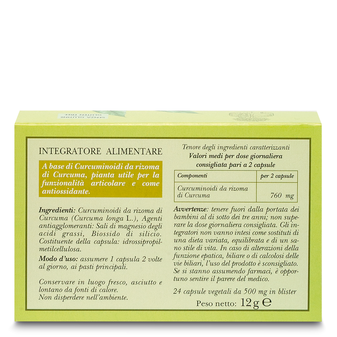 L'erbolario Integratore Curcuma Super sconto