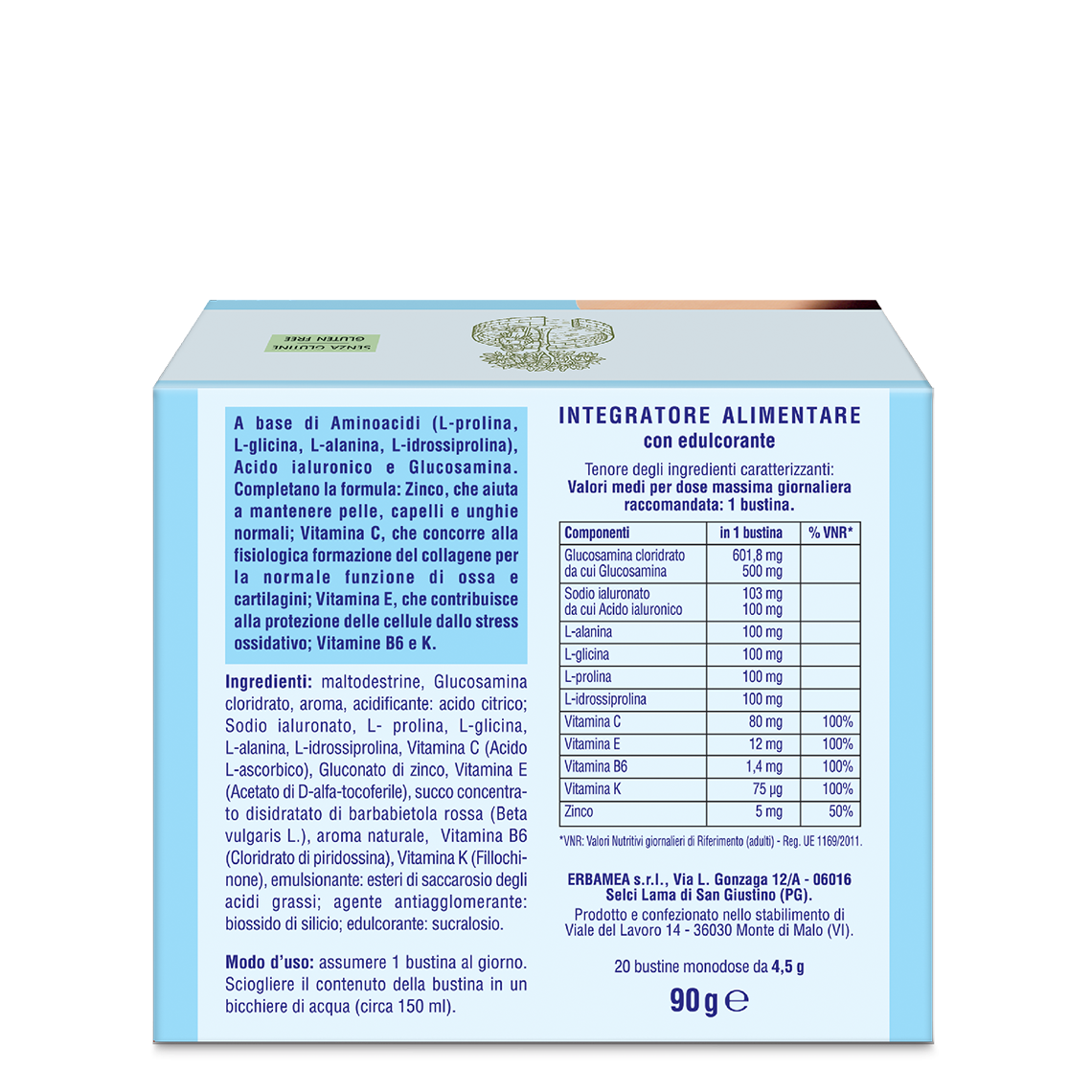 L'erbolario Integratore Dermal Advanced Officina