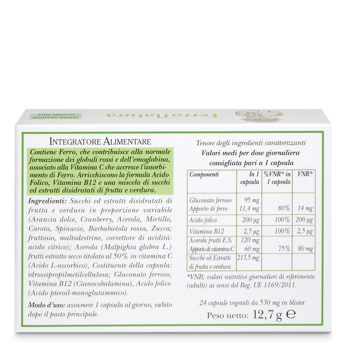 L'erbolario Integratore FerroNatura Esporta salva