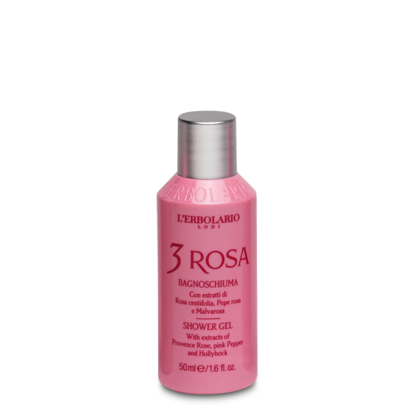 L'erbolario Bagnoschiuma minitaglia 3 Rosa