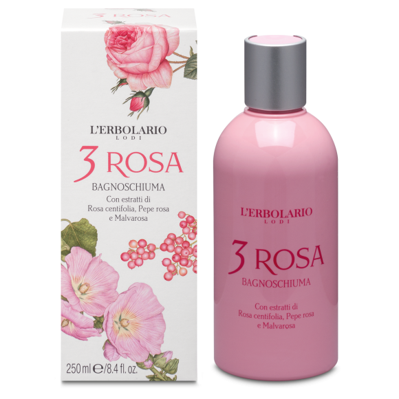 L'erbolario Bagnoschiuma 3 Rosa