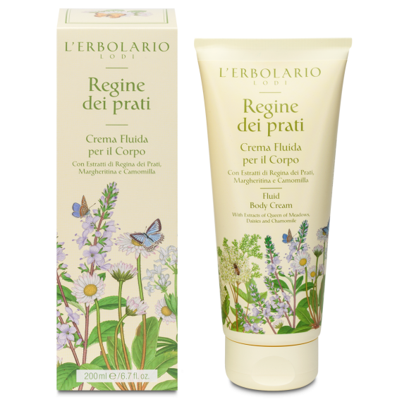 L'erbolario Crema Fluida per il Corpo Regine dei Prati Sconti questo mese