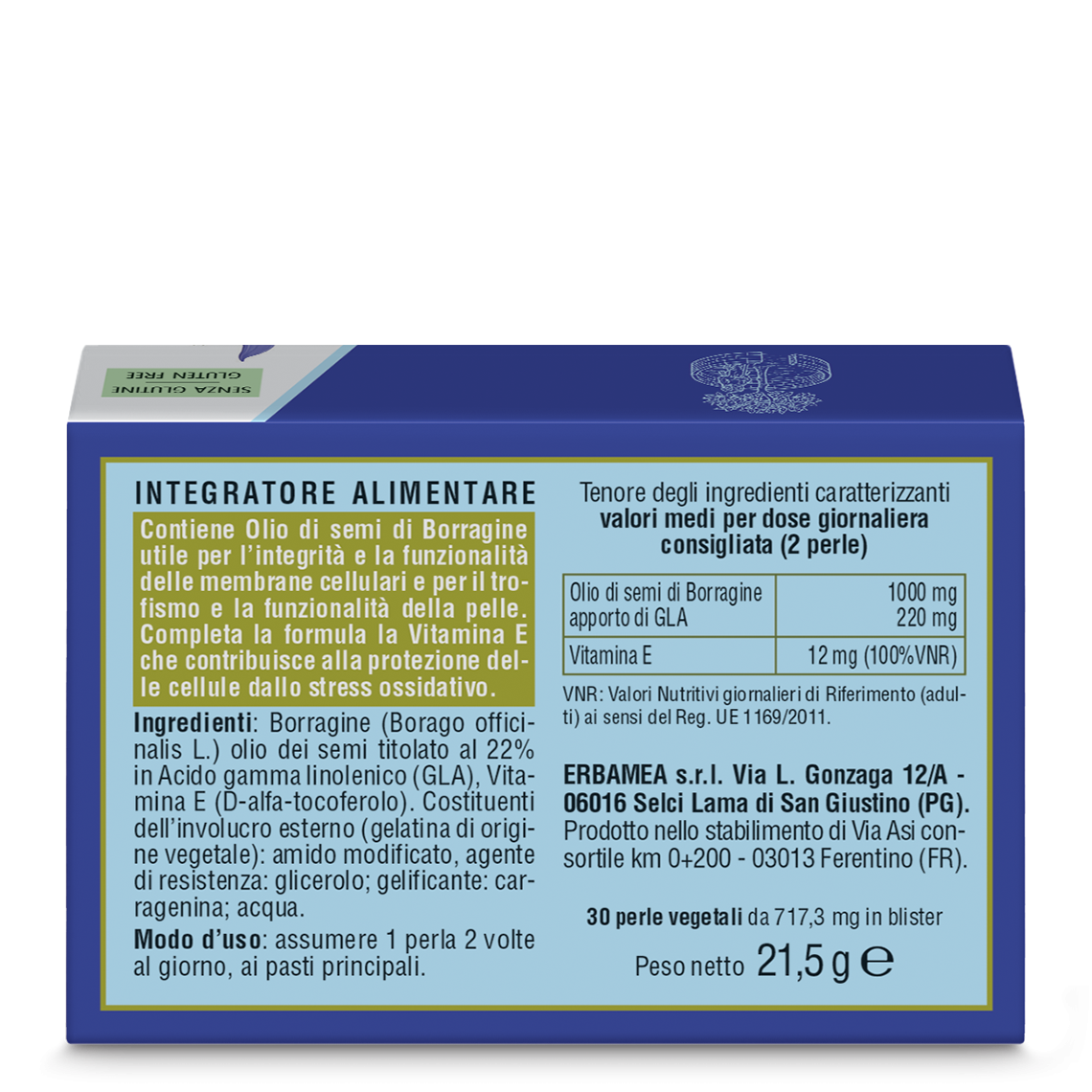 L'erbolario Integratore Olio di Borragine Affare Del Giorno