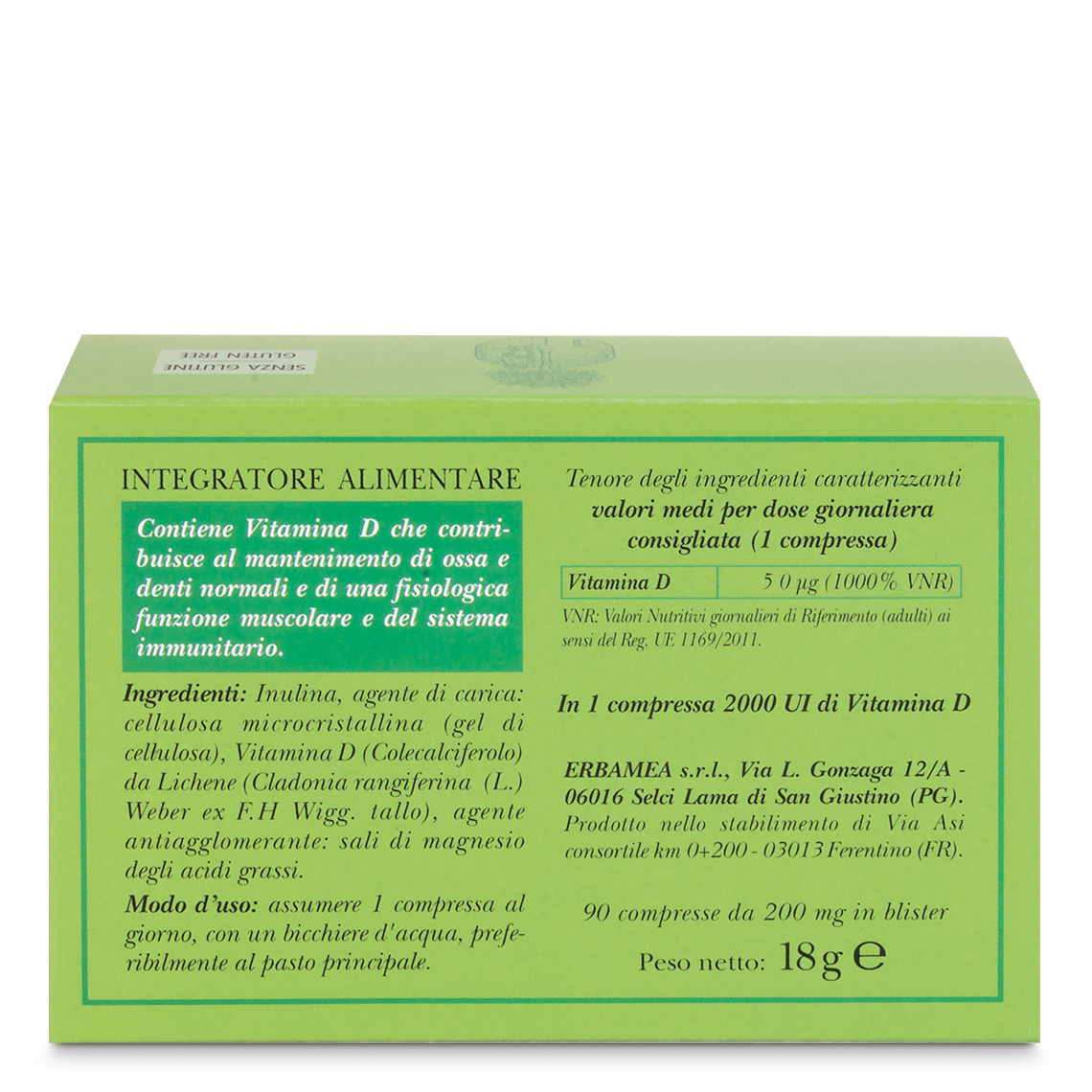 L'erbolario Integratore Vitamina D3 da Lichene Sconto