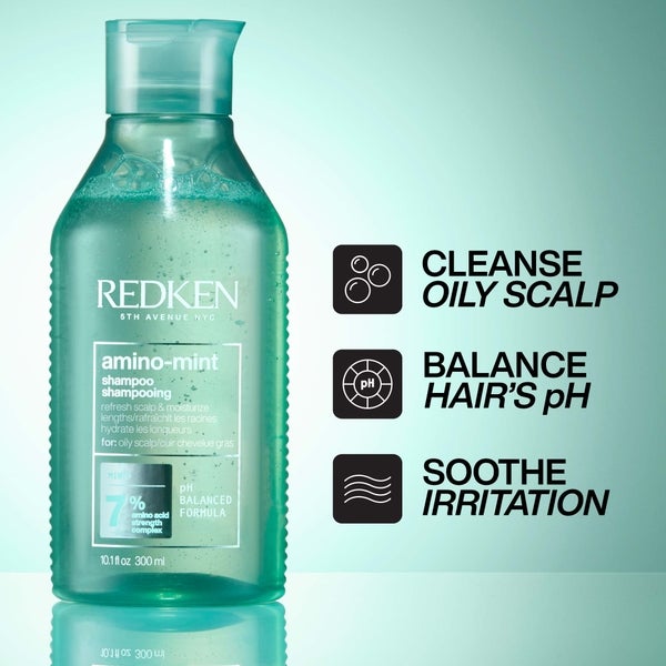 Redken Redken Retail Amino-Mint Scalp Shampoo 300ml In Linea