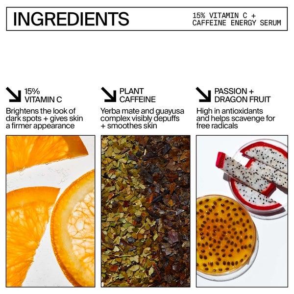 Youth To The People Youth To The People 15% Vitamin C and Clean Caffeine Energy Serum (Various Sizes) Saldi