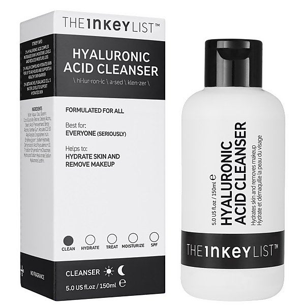 The INKEY List The INKEY List Hyaluronic Acid Detergente 150ml Consegna Veloce