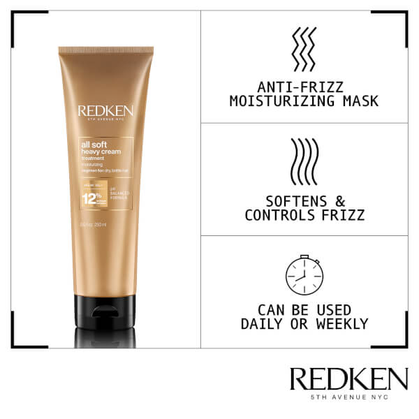 Redken Redken All Soft Heavy Cream 250ml Spedizione Gratuita