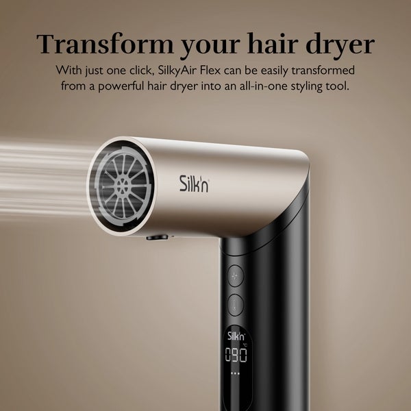 Silku0027n SilkyAir Flex 5 in 1 Hair Dryer and Styler(EU Plug) Vendite Flash