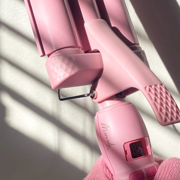 Mermade Hair Mermade Hair Pink 25mm Waver EU Plug Nuova