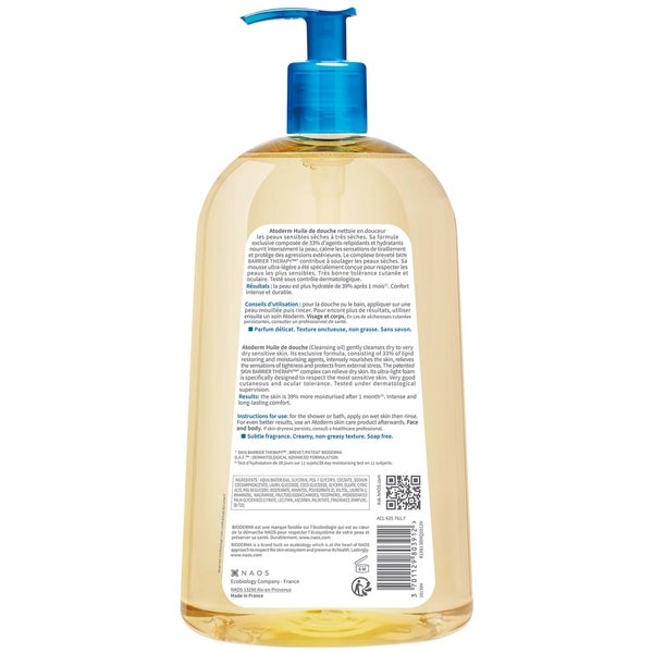 Bioderma Bioderma Atoderm Huile de douche olio detergente contro le irritazioniPelle da secca sensibile ad atopica Online