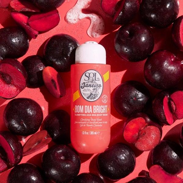 Sol de Janeiro Sol de Janeiro Bom Dia Bright Clarifying AHA BHA Body Wash 385ml In Vendita