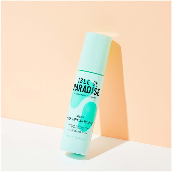 Isle of Paradise Isle of Paradise Self-Tanning Mousse - Medium 200ml Negozi Online