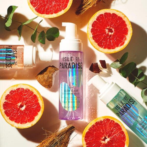 Isle of Paradise Mousse Autoabbronzante Glow Clear Isle of Paradise- Scuro 200ml Hotsell