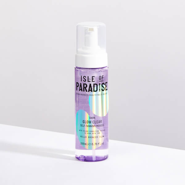 Isle of Paradise Mousse Autoabbronzante Glow Clear Isle of Paradise- Scuro 200ml Hotsell