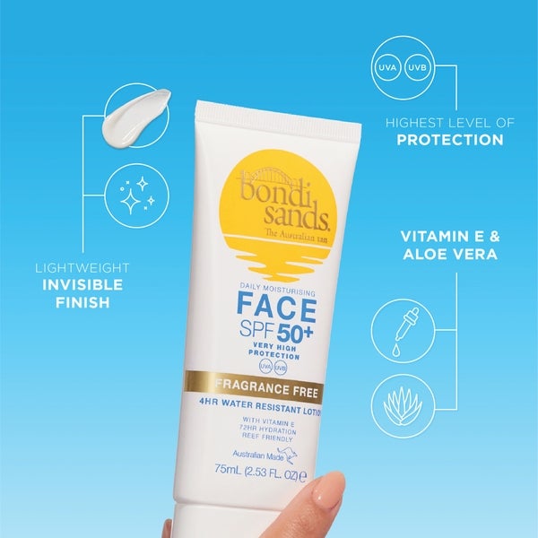 Bondi Sands Bondi Sands Sunscreen Lotion SPF50+ - Face 75ml Negozio