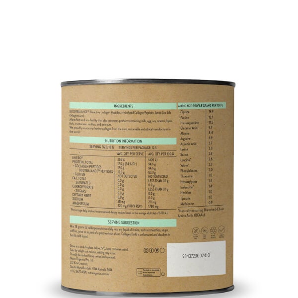 Nutra Organics Nutra Organics Collagen Build - Unflavoured 225g Offerta speciale