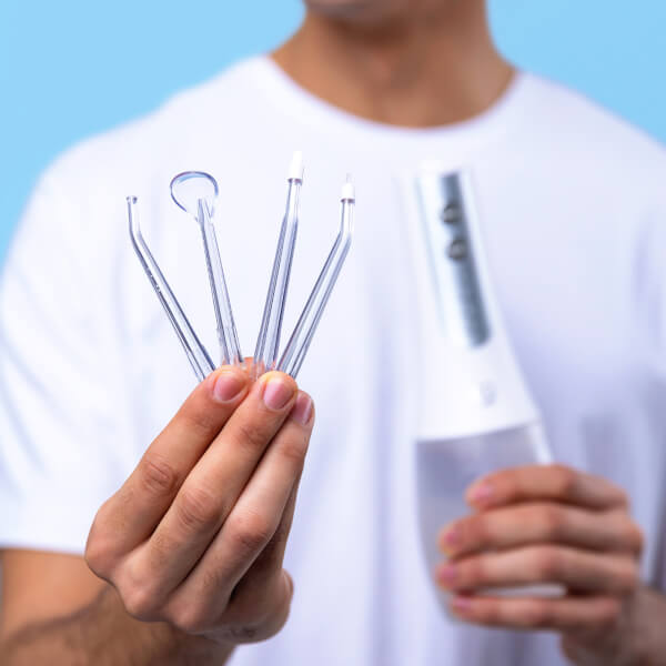 Spotlight Oral Care Spotlight Oral Care Water Flosser with UV Steriliser Tips Esporta salva