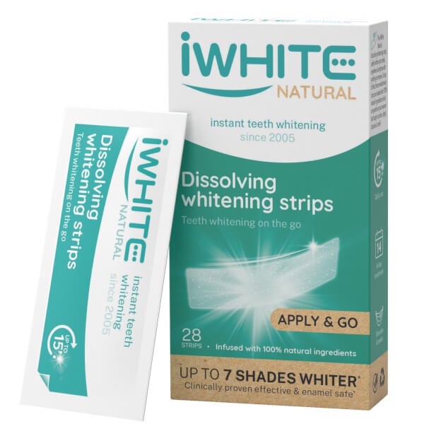 iWhite iWhite Natural Teeth Whitening Strips x28 0.9g Italy
