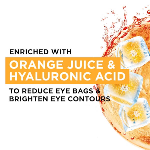 Garnier Garnier Hyaluronic Acid and Orange Juice Hydrating Brightening Eye Sheet Mask 6g Offerta speciale della fabbrica