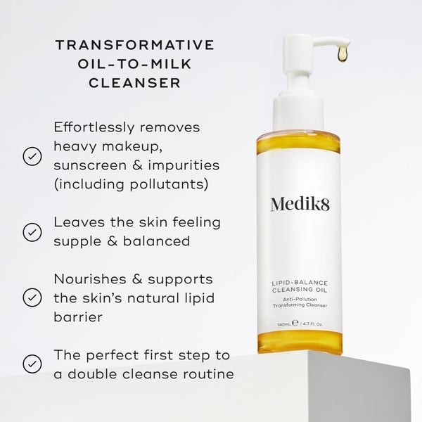 Medik8 Medik8 Lipid - Balance Cleansing Oil 140ml Solo un giorno rimasto