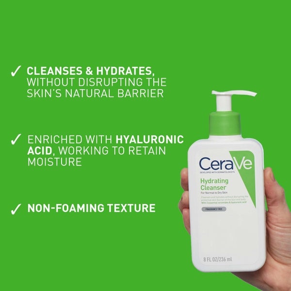 CeraVe CeraVe detergente idratante (236 ml) Esporta salva