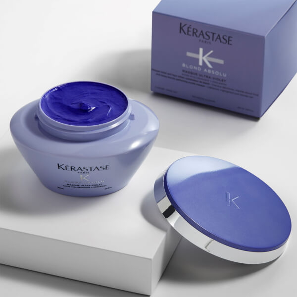 Kerastase Kérastase Blond Absolu Masque Ultra Violet maschera nutriente anti-ingiallimento 200 ml Ultimi tre giorni
