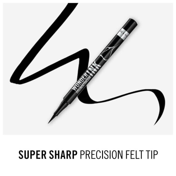 Rimmel Rimmel Wonder’Ink eyeliner liquido - Nero 1 2 ml Comprane uno, ottenene uno gratis