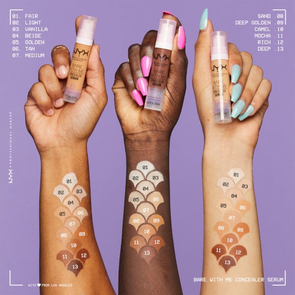 NYX Professional Makeup NYX Professional Makeup Bare With Me Concealer Serum 9.6ml (Various Shades) Ritorno libero