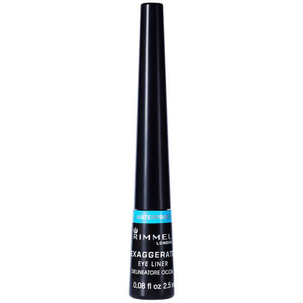 Rimmel Rimmel London Exaggerate Waterproof Liquid Eyeliner – 01 – Black 2.5ml Fino al 50% di sconto
