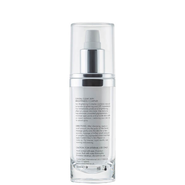 Crystal Clear Crystal Clear Skin Brightening Complex 60ml Esporta salva